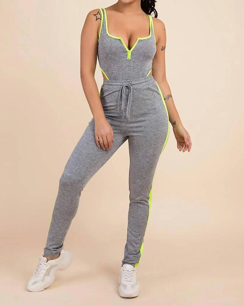Porshia By Porshia Banks Porshia By Porshia Banks - Elise Athletic Jumpsuit 3