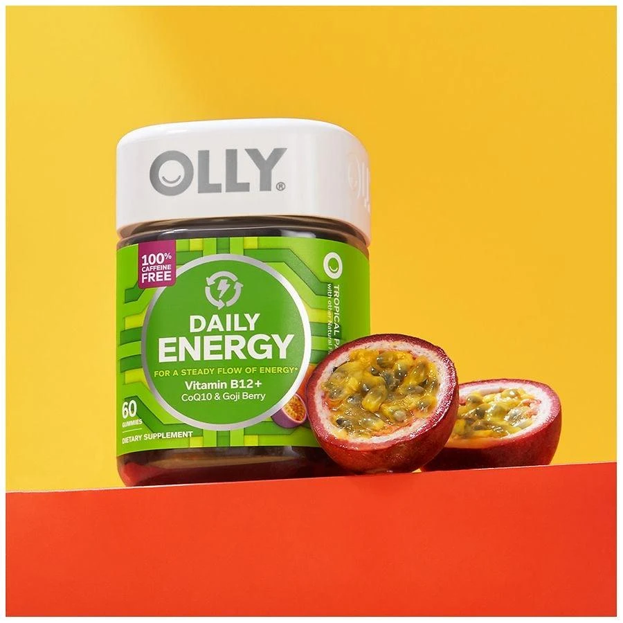 OLLY Daily Energy Gummies - Caffeine Free Tropical Passion 7