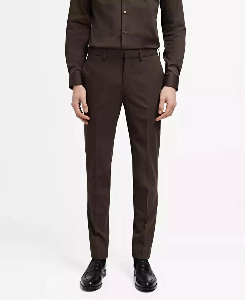 Mango Men's Super Slim-Fit Suit Pants 1