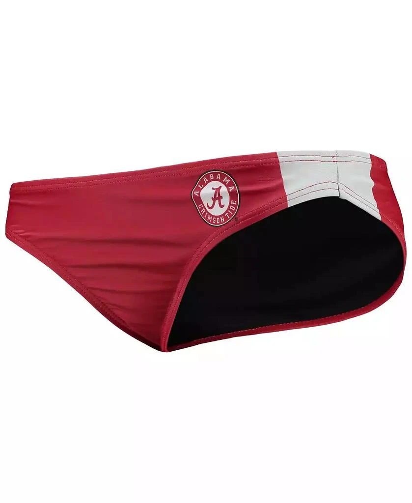 FOCO Women's Crimson Alabama Crimson Tide Wordmark Bikini Bottom 3