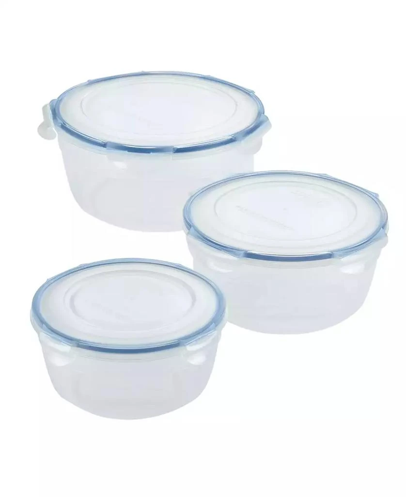 Lock & Lock Easy Essentials 6-Pc. Nested Bowl Food Storage Set 6