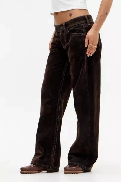 BDG BDG Kayla Lowrider Denim Flocked Jean 1