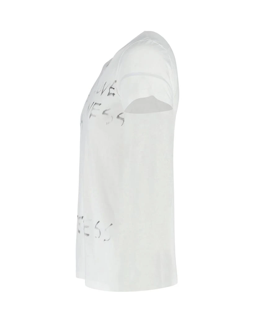 Christian Dior Dior Statement Crewneck T-Shirt in White Cotton 2