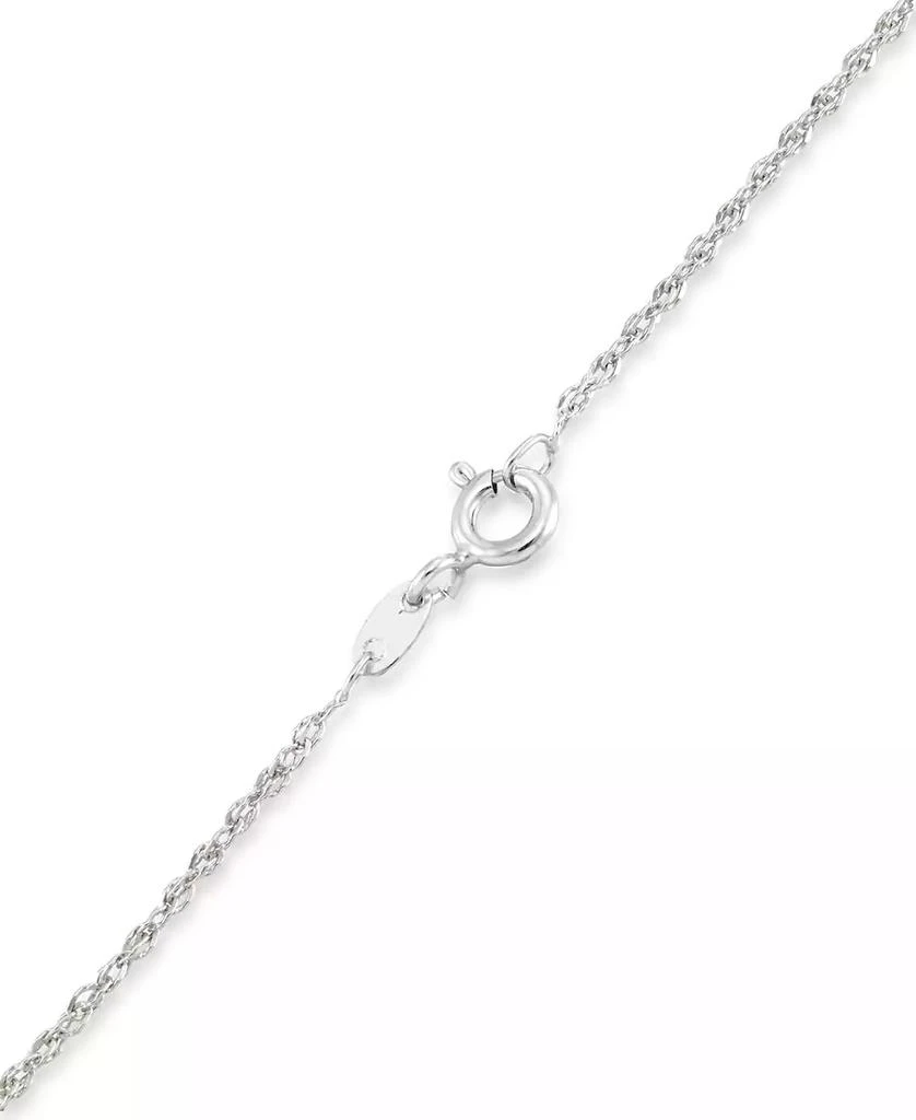 Macy
s Marcasite and Faceted Onyx Square Pendant+18" Chain in Sterling Silver 2