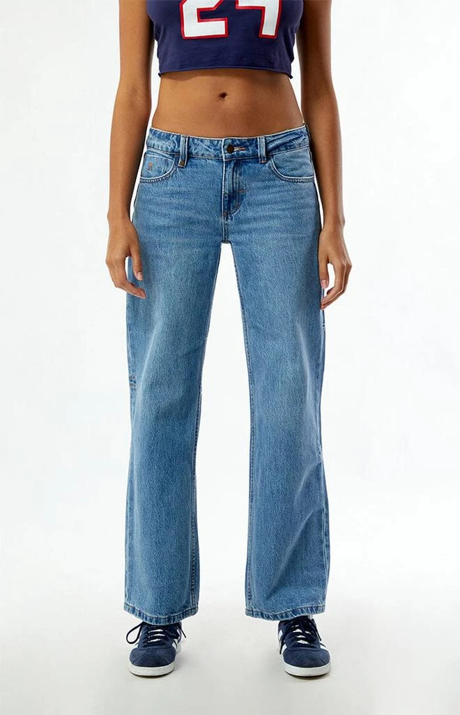 Thrills Saskia Low Rise Baggy Jeans 1