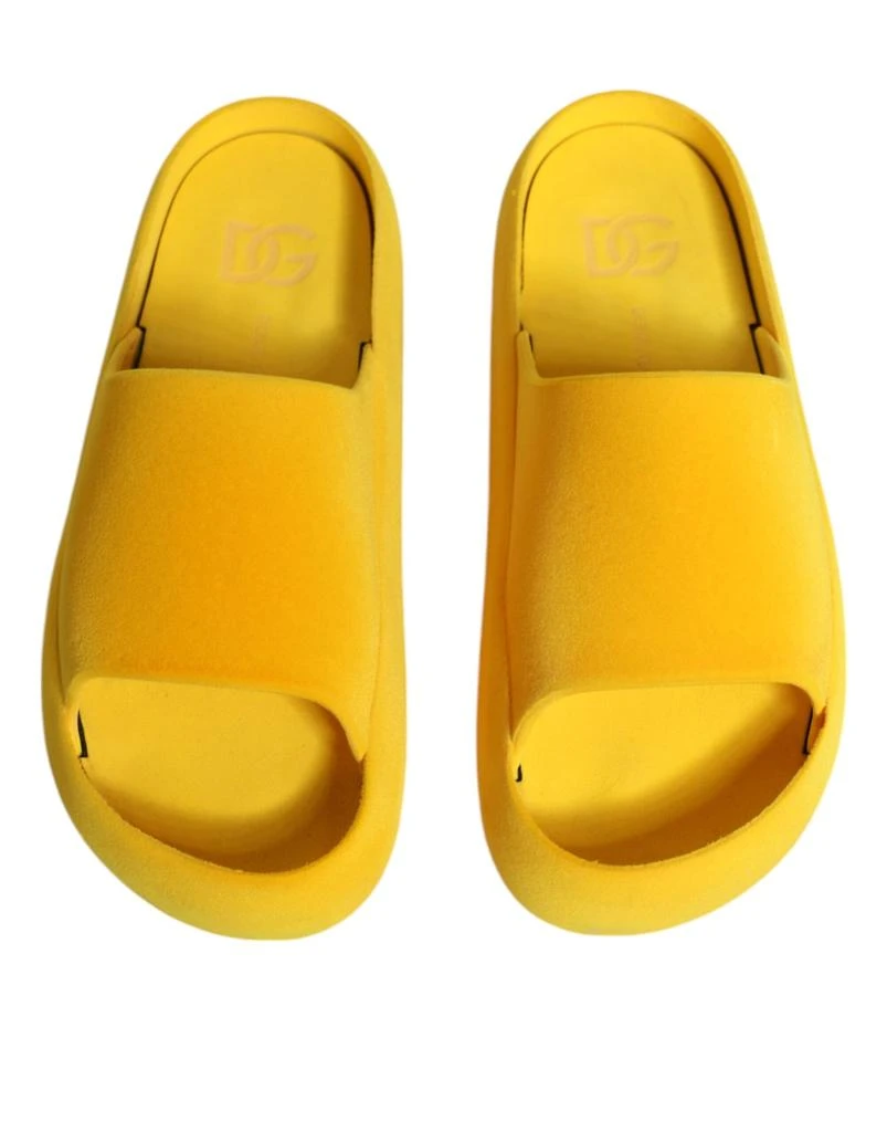 Dolce & Gabbana Rubber Slides Sandals Beachwear Women's Shoes (Pre-Owned) 3