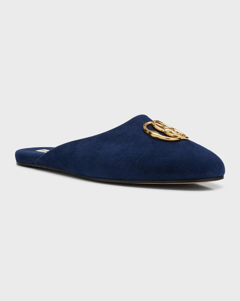 Bally Men's Gylon Logo Leather Slippers 3