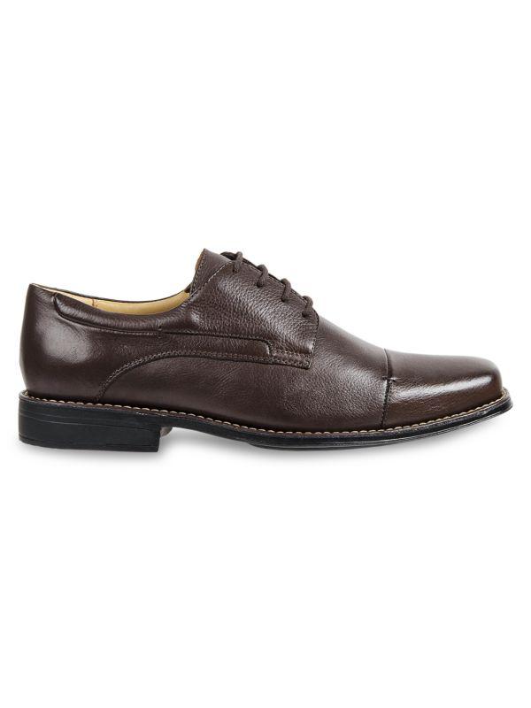 Sandro Moscoloni ​Gary Leather Cap Toe Derby Shoes