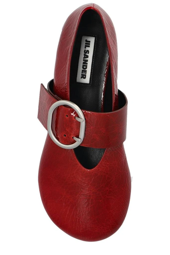 Jil Sander Jil Sander Embossed Ballerina Shoes 4