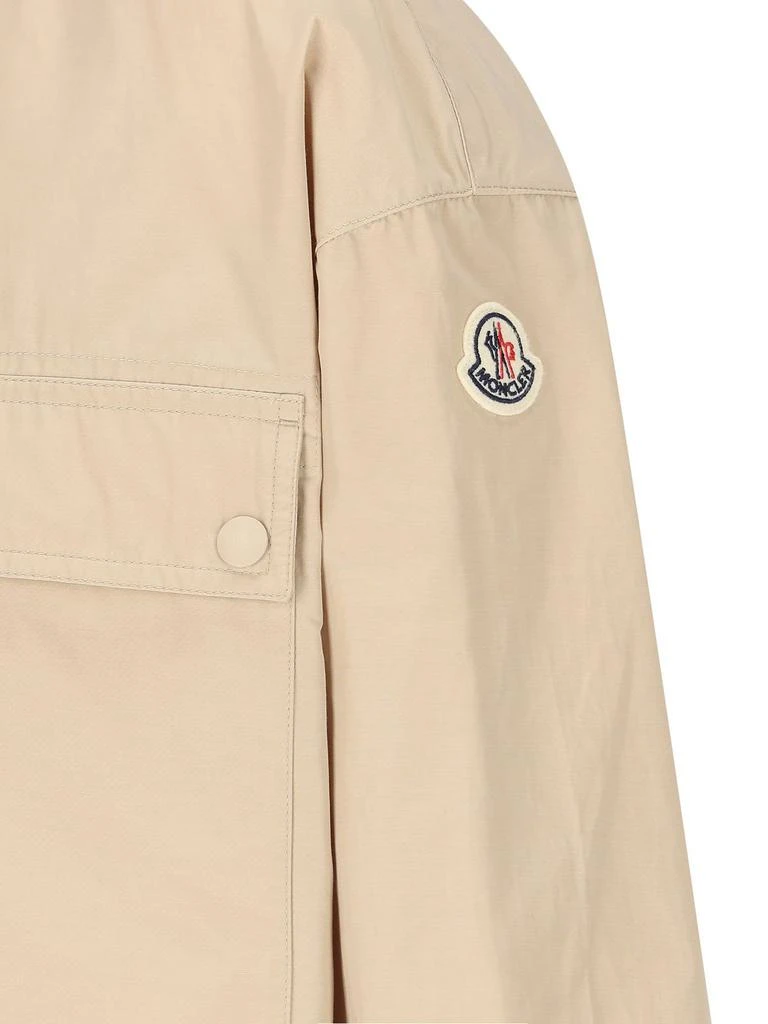 Moncler Moncler Logo Patch Zip-Up Jacket 3