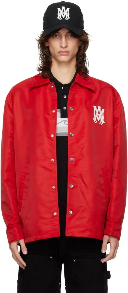 AMIRI Red 'MA' Jacket 1