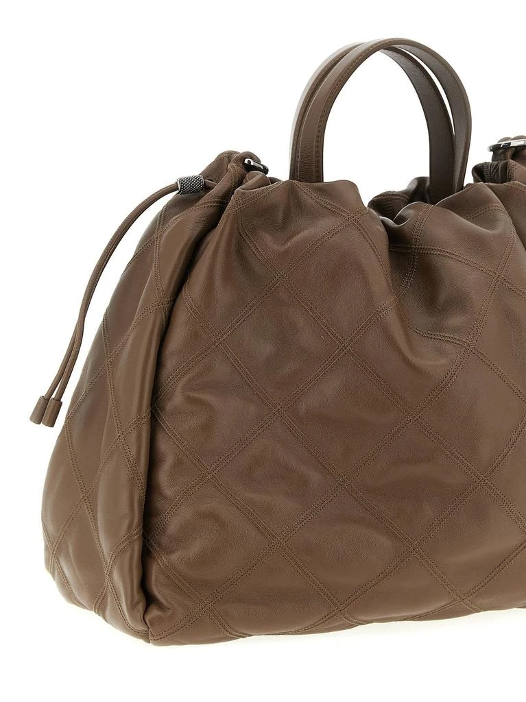 Brunello Cucinelli Brunello Cucinelli Mellow Large Tote Bag 3
