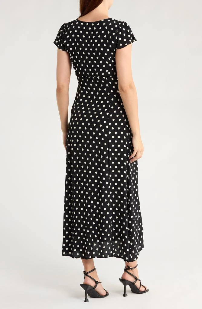 Poka Dot Print Midi Dress  On Sale Now with Up to 67% Off | Discover  Exclusive Deals & Savings at BeyondStyle  Authentic Blu Pepper dress |female|dresses|clothing|women with Limited-Time Discounts, Free Shipping,