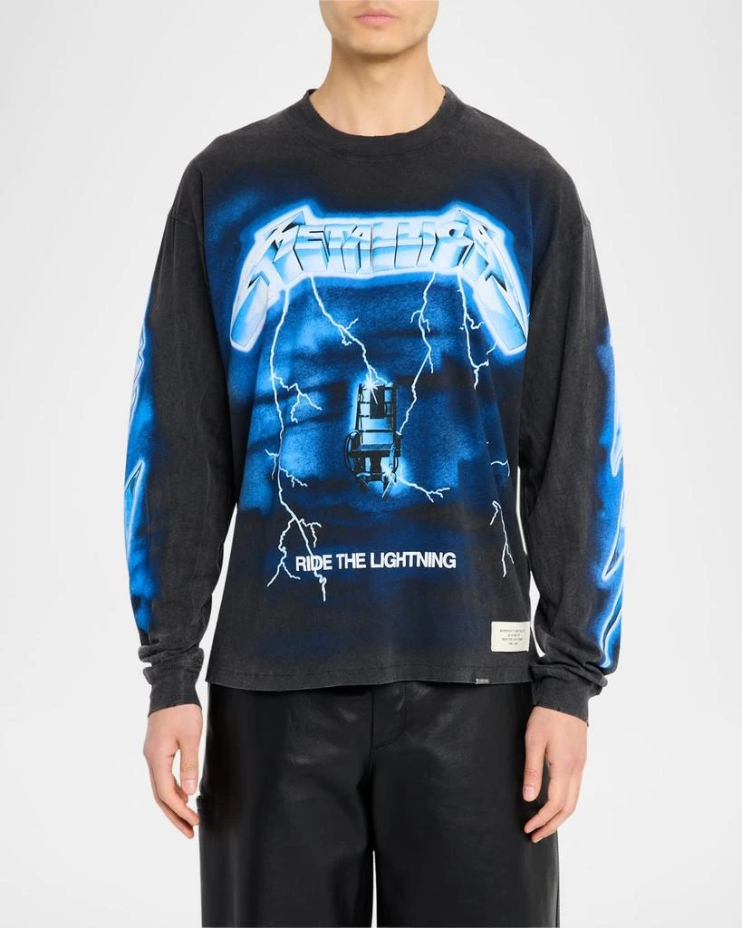 Represent Men's Metallica Ride the Lightning T-Shirt 4
