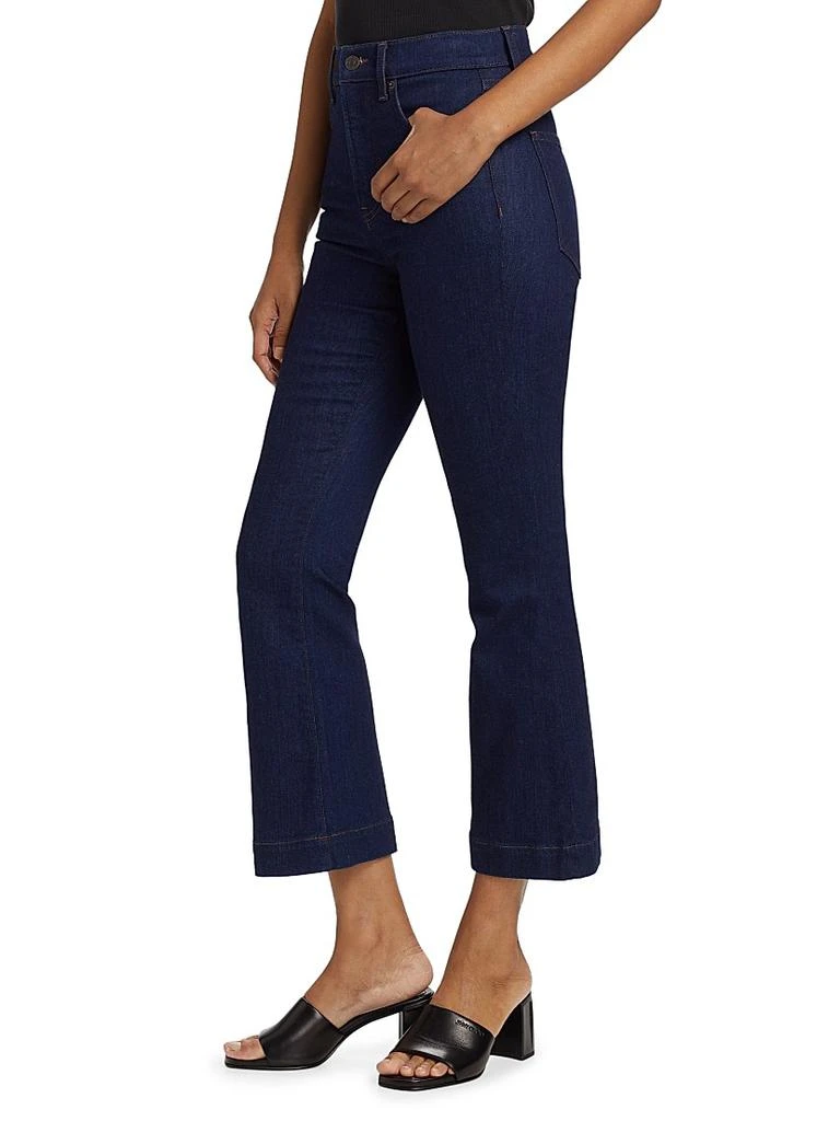 VERONICA BEARD Carson High-Rise Ankle-Flare Jeans 4