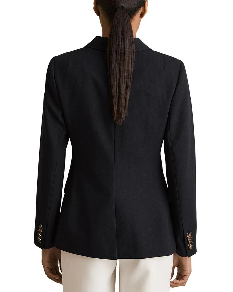 REISS Lia DNA Double Breasted Blazer Navy 3