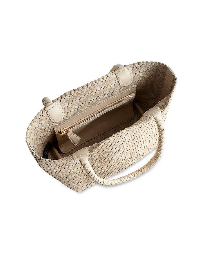 Madewell Handwoven Mini Leather Tote