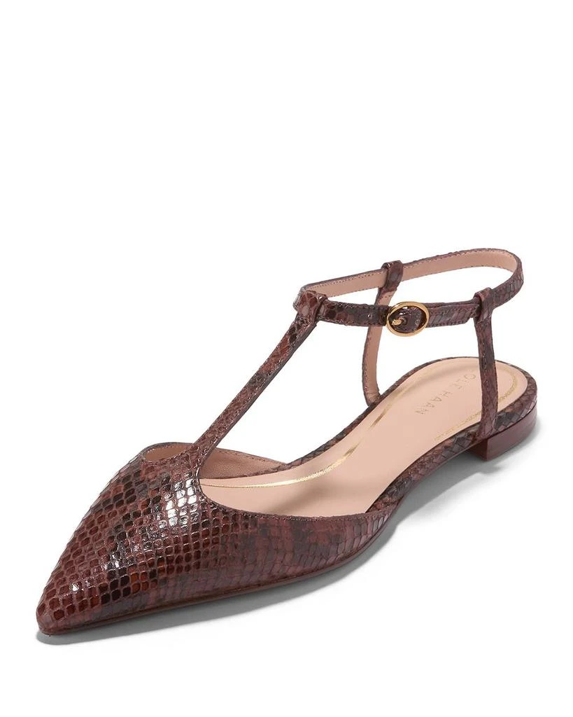 Cole Haan Women's Marlah T Strap Ballet Flats 6