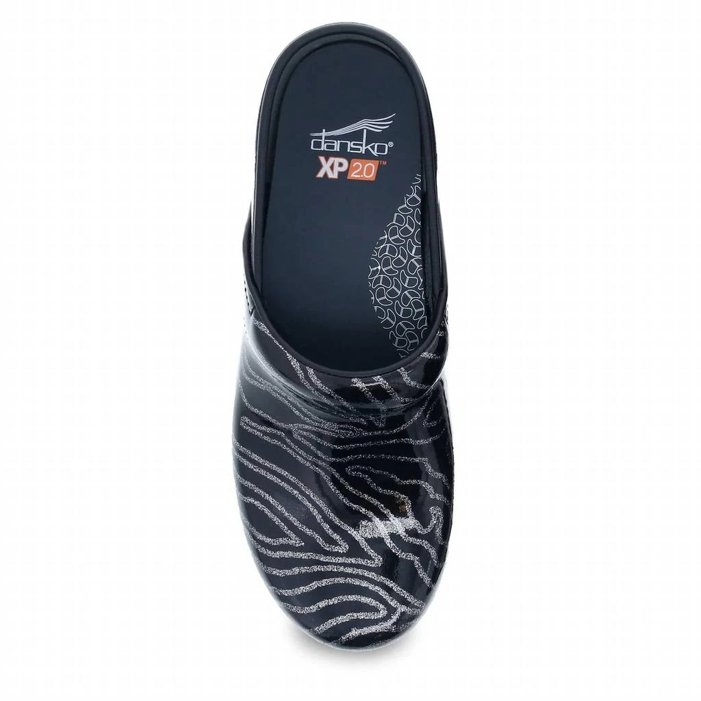 Dansko Xp 2.0 Patent Glitter Waves Clog 2