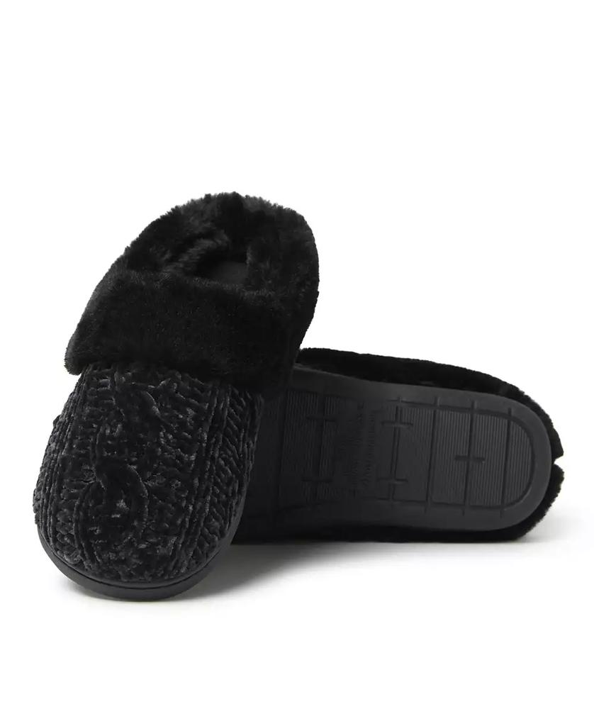 Dear Foams Women's Claire Marled Chenille Knit Clog