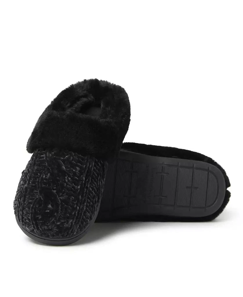 Dear Foams Women's Claire Marled Chenille Knit Clog 2
