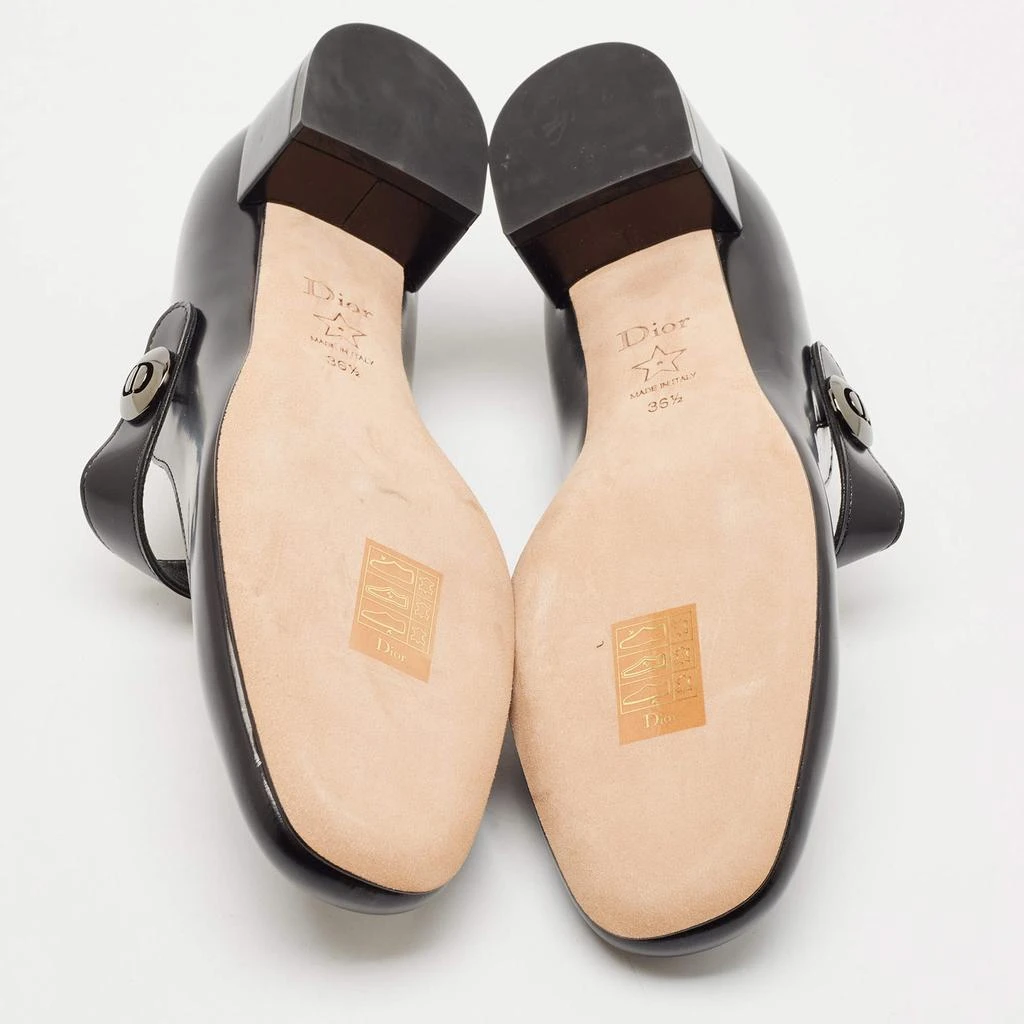 Dior Dior Black Leather D-Doll Mary Jane Pumps Size 36.5 6