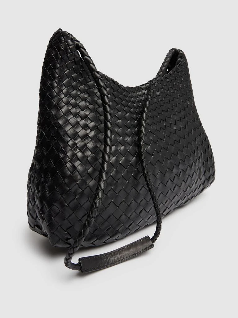 DRAGON DIFFUSION Santa Rosa Handwoven Tapered Leather Bag 2