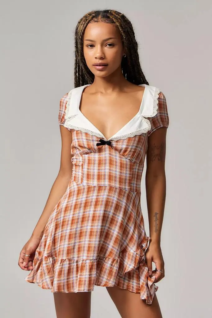 Kimchi Blue Kimchi Blue Maeve Check Mini Dress - Dresses & Skirts - Free  Shipping - BeyondStyle