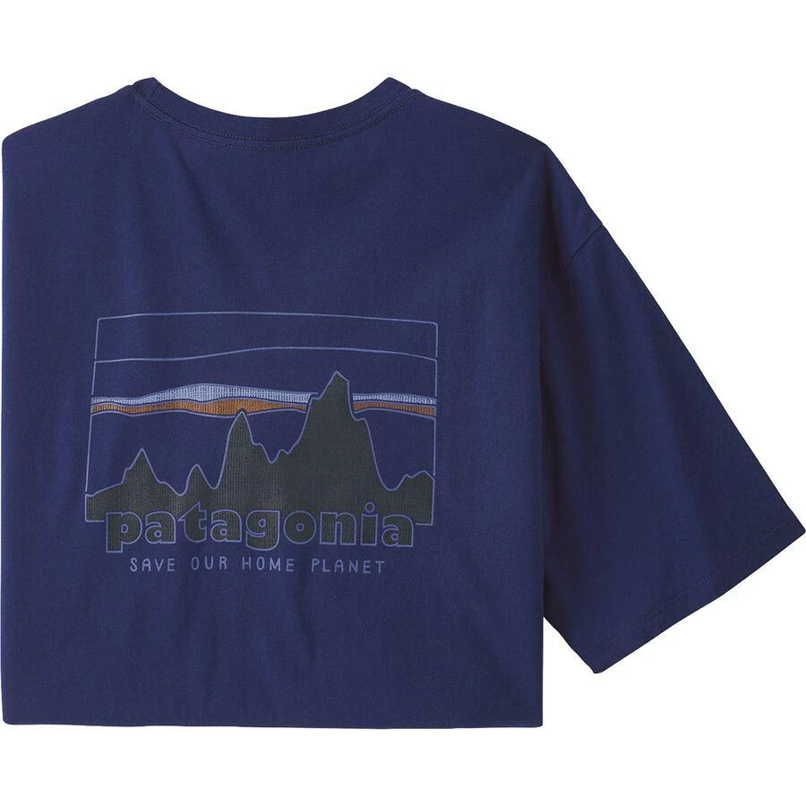 Patagonia 73 Skyline Regenerative Organic Pilot Cotton T-Shirt - Men's 1