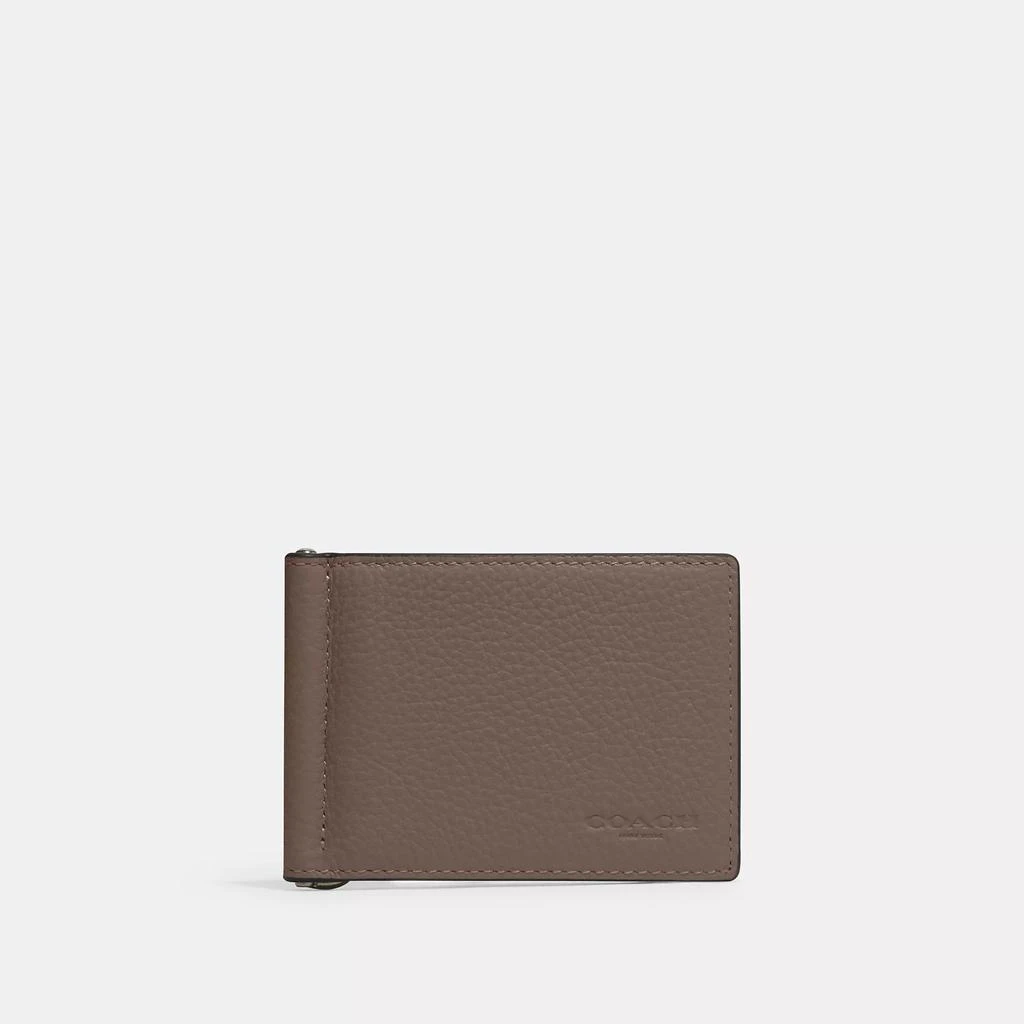 Coach Slim Money Clip Billfold Wallet 3