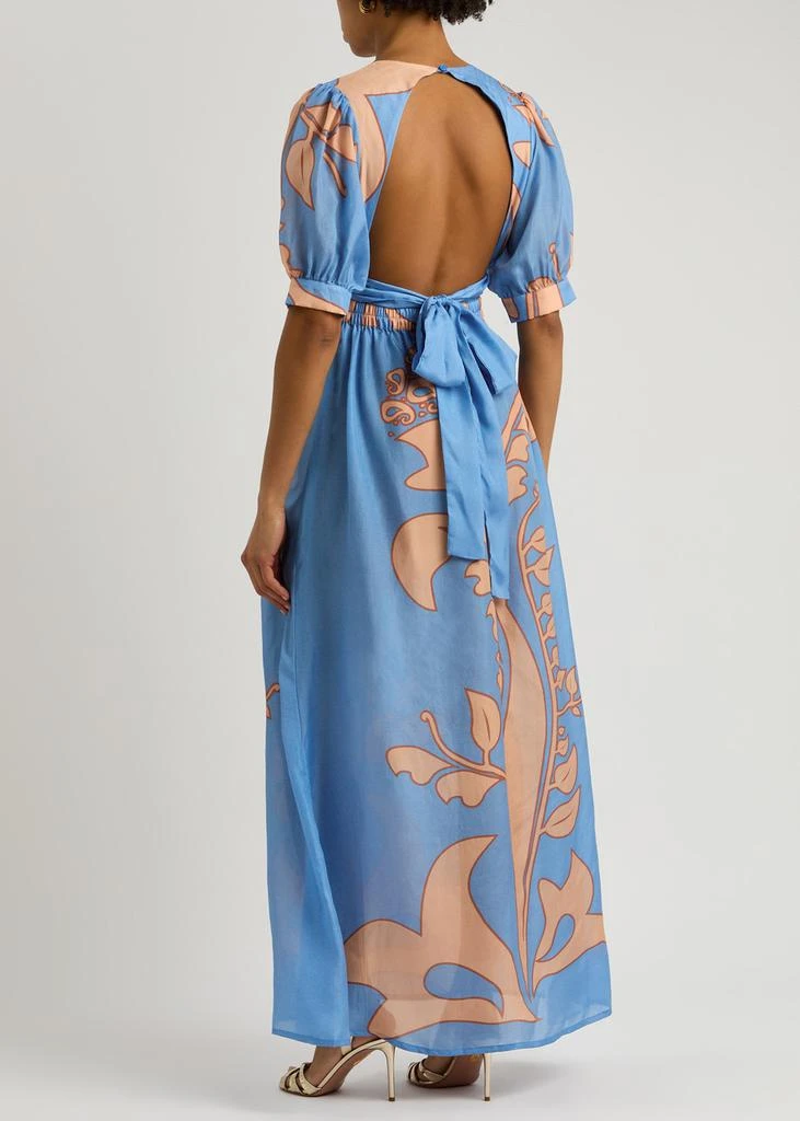Hannah Artwear Surya printed silk maxi dress 3