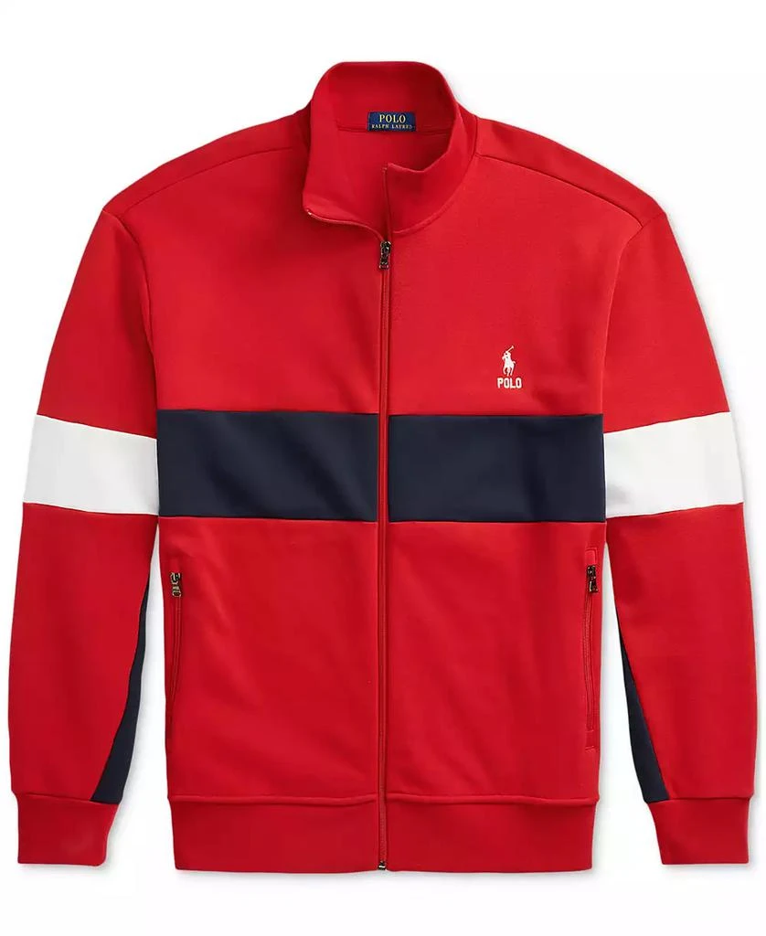 Ralph Lauren Men's Big & Tall Double-Knit Track Jacket 3