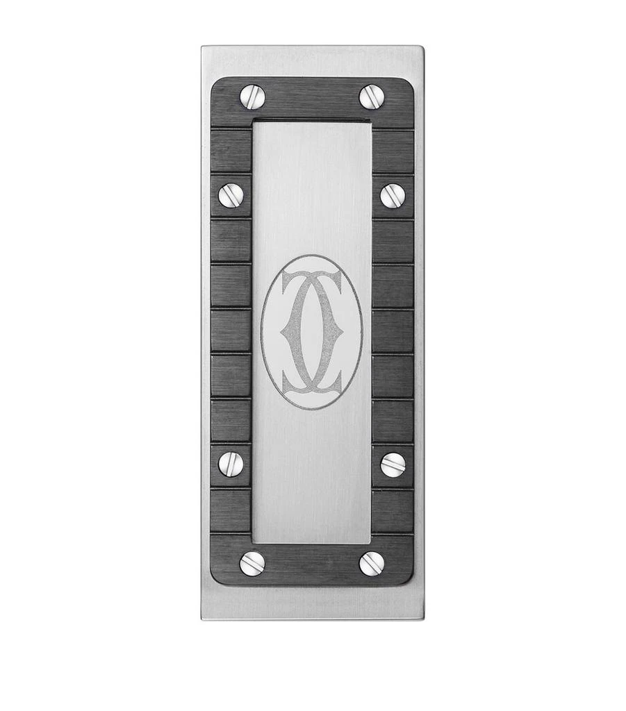 Cartier Stainless Steel Santos de Cartier Money Clip 1
