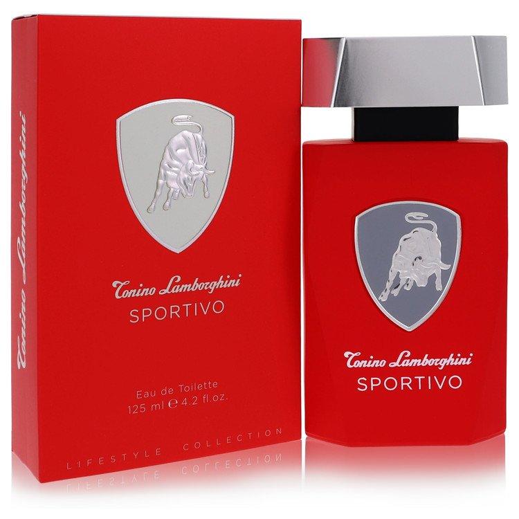 Lamborghini 2pcs Combo Lamborghini Sportivo by  Eau De Toilette Spray 4.2 oz Men