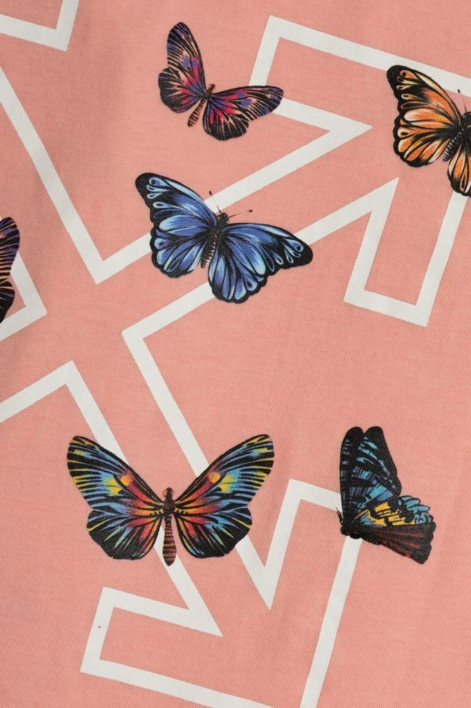 Off-White Off-White Kids Butterfly Arrow Crewneck T-Shirt 4