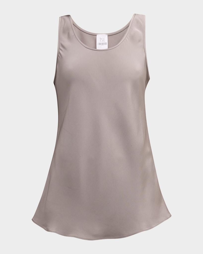 TSE Cashmere Silk Scoop-Neck Tank