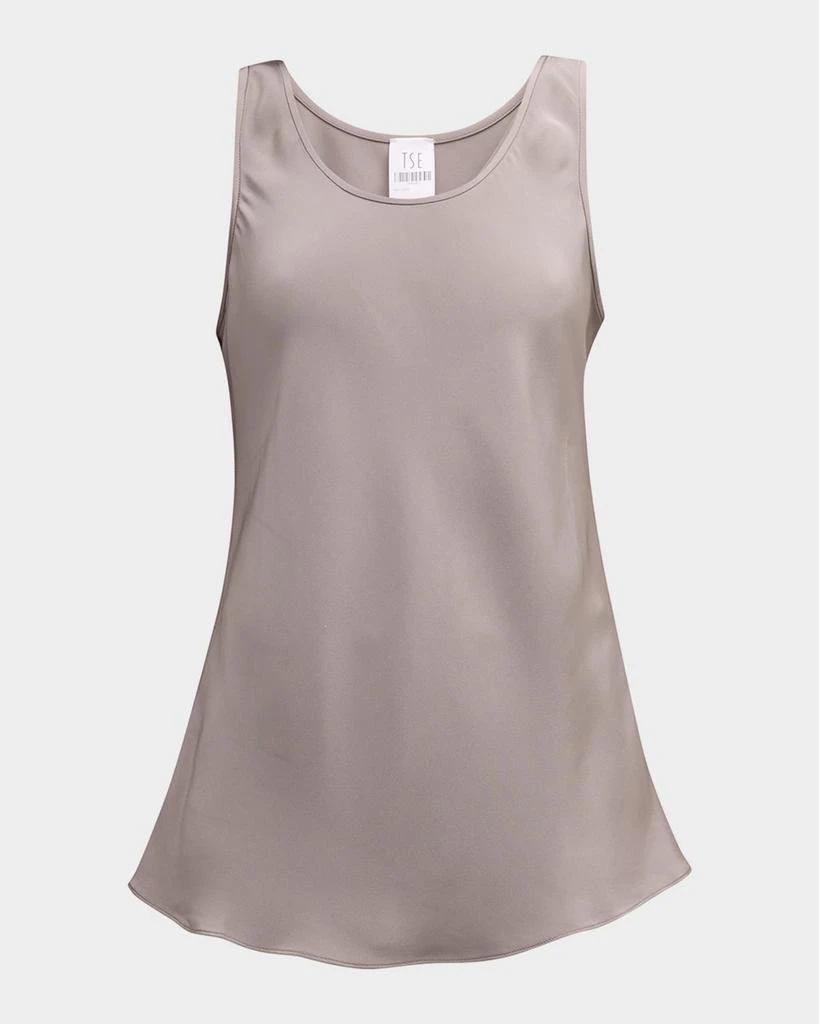 TSE Cashmere Silk Scoop-Neck Tank 1