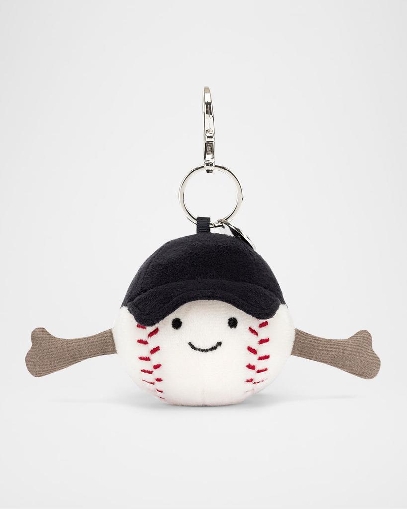 Jellycat Amuseables Sports Baseball Bag Charm