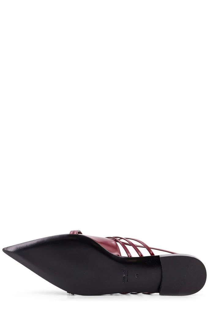 Gucci Gucci Strappy Pointed-Toe Slingback Flats 4
