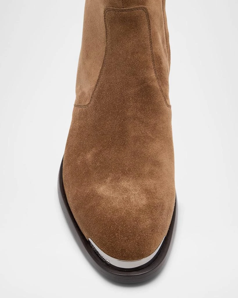 Jimmy Choo Men's Sammy Suede Ankle Boots 5
