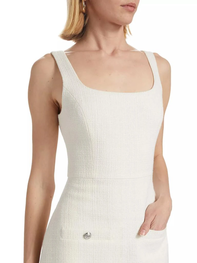VERONICA BEARD Sabra Tweed Minidress 6