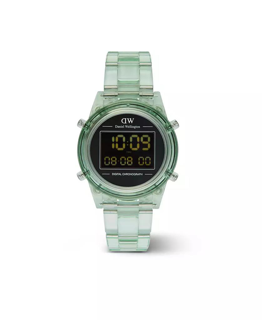 Daniel Wellington Women's Chronograph Green Plastic Watch, 36mm