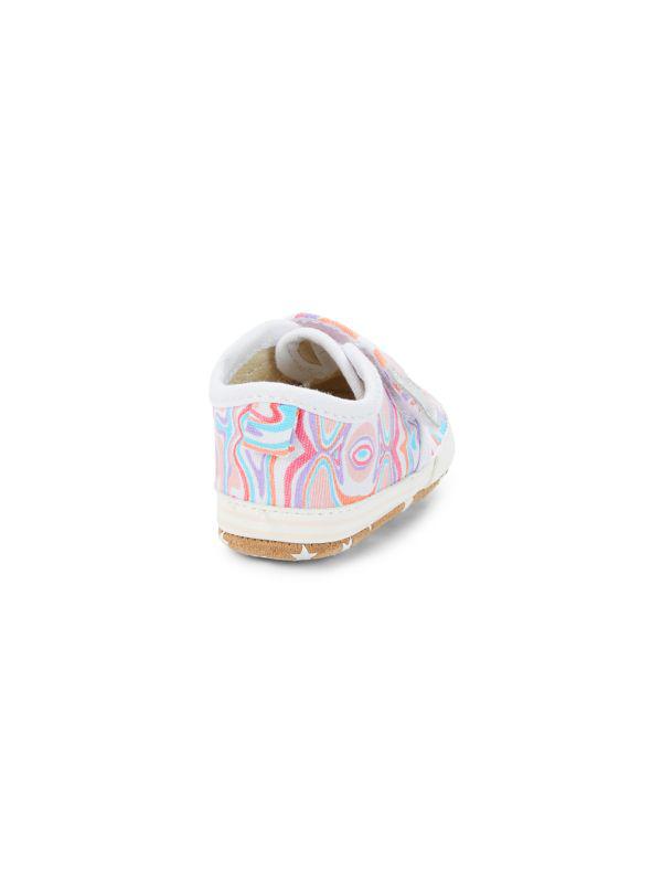 Robeez Baby's Pattern Swirl Heart Sneakers