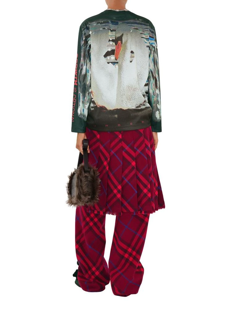 Burberry Check wool kilt 3
