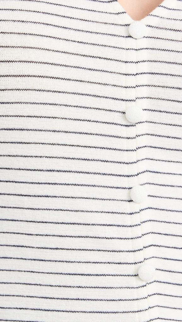 Rag & Bone The Knit Stripe Button Up Tank 5