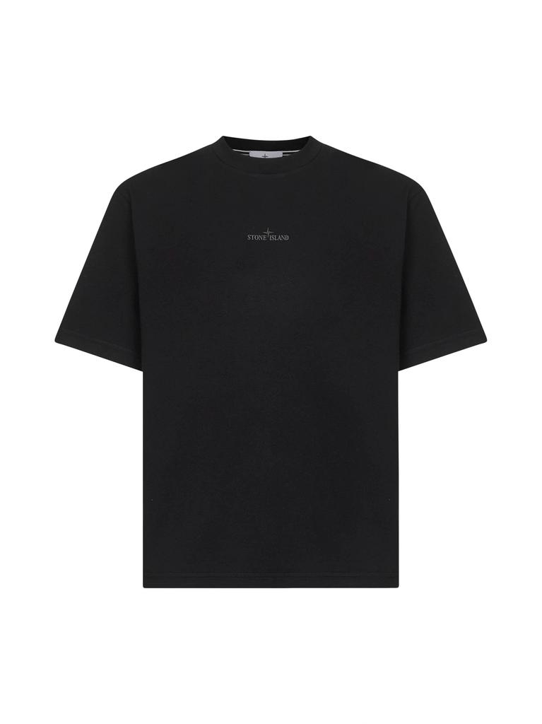 Stone Island STONE ISLAND | Black jersey printed T-shirt | Man | S