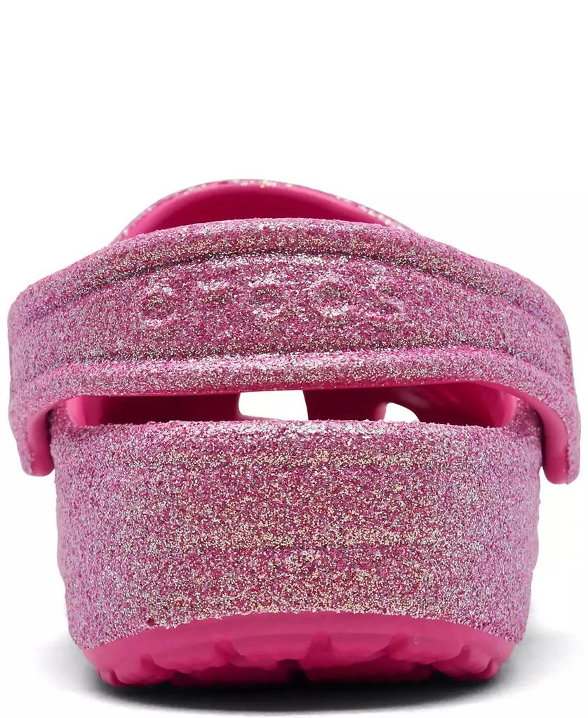 Crocs Little Girls Classic Glitter Clogs from Finish Line 5