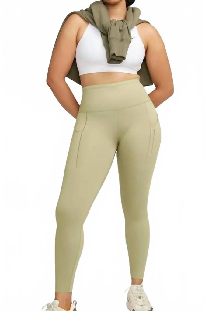 NIKE Women
s Go Firm-Support High-Waisted 7/8 Leggings In Olive