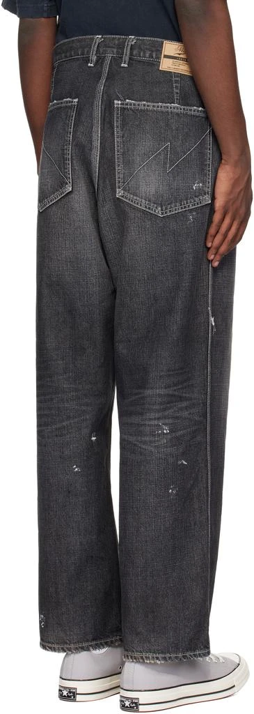 NEIGHBORHOOD Black Washed Utility Jeans 3