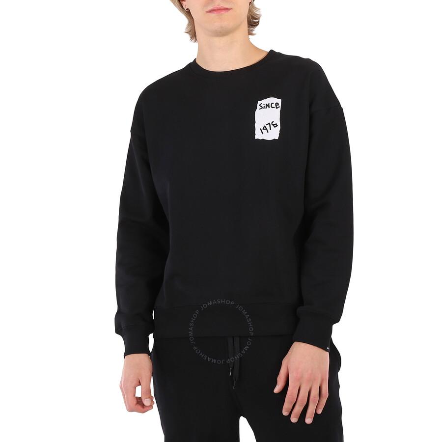 BOY LONDON Boy Backprint Tape Eagle Cotton Sweatshirt